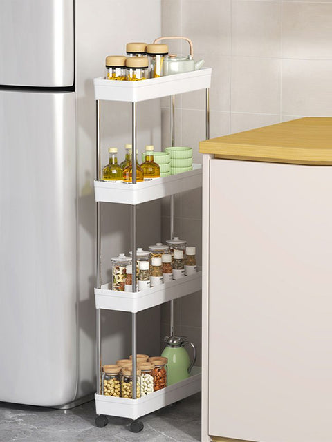 3 AND 4 TIER SLIM TROLLEY