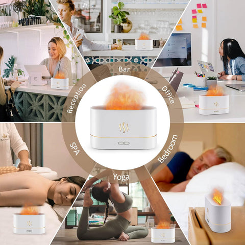 Humidifier-Auto-Off 180ml Essential Oil Diffuser