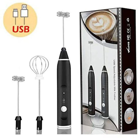 Rechargeable Coffee Mixer and Egg Beater Frothier
